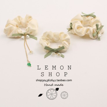 値下げ ヘアゴム シンプル 無地 大きめ...